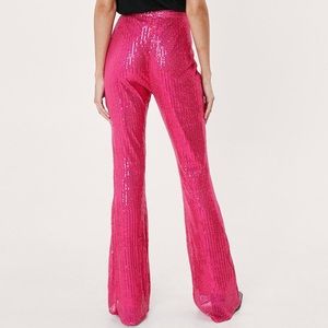 NEVER WORN with tags sequin pink pants